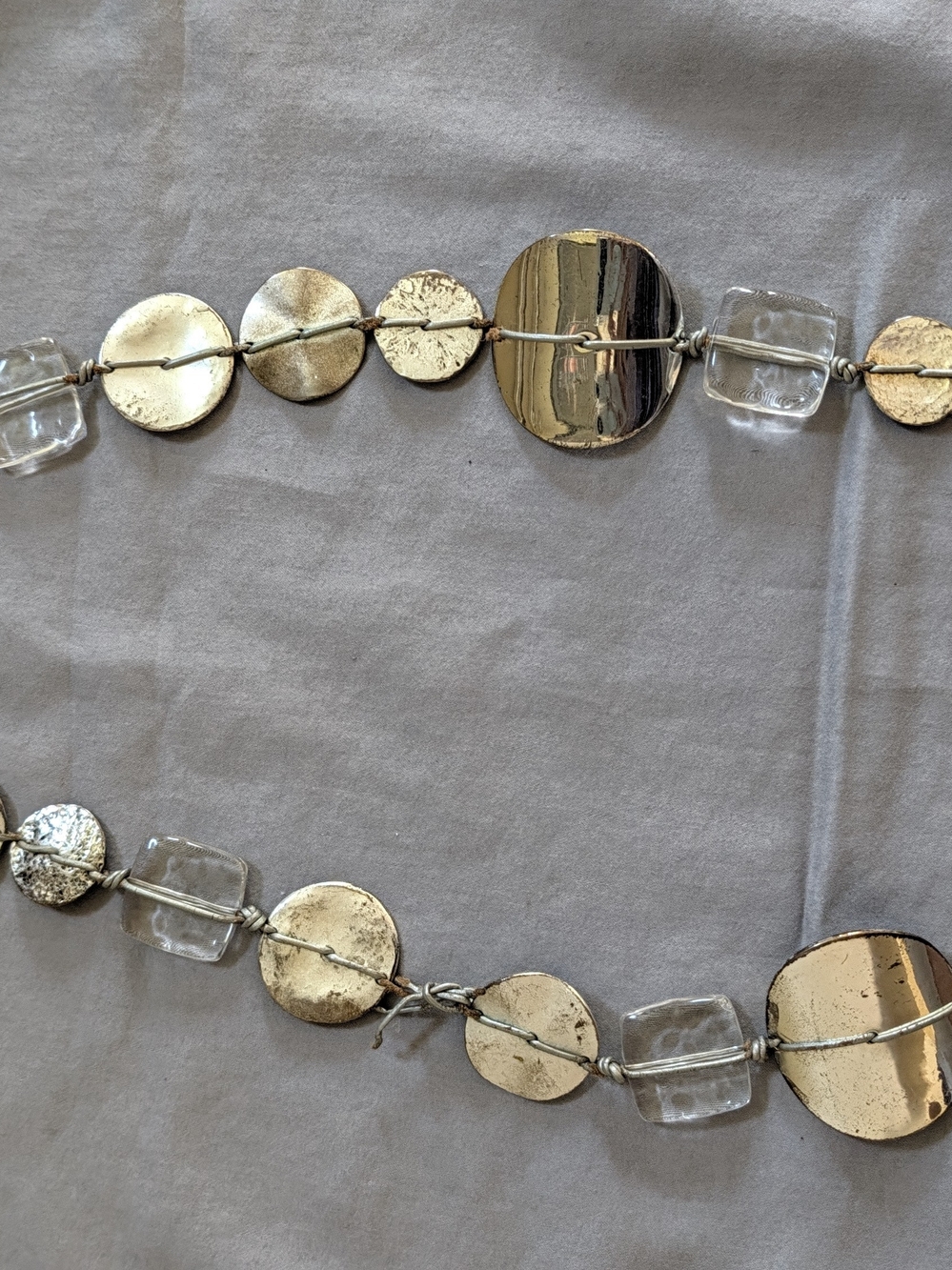 Chico's Mixed metal statement necklace